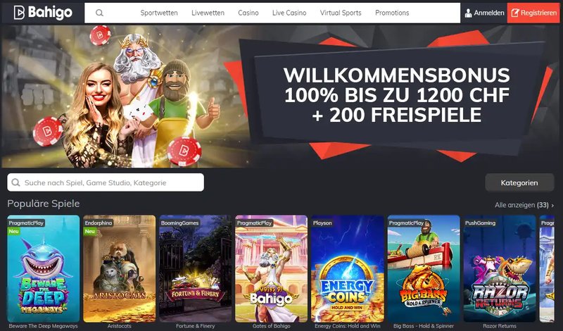 Best bahigo casino in Switzerland
